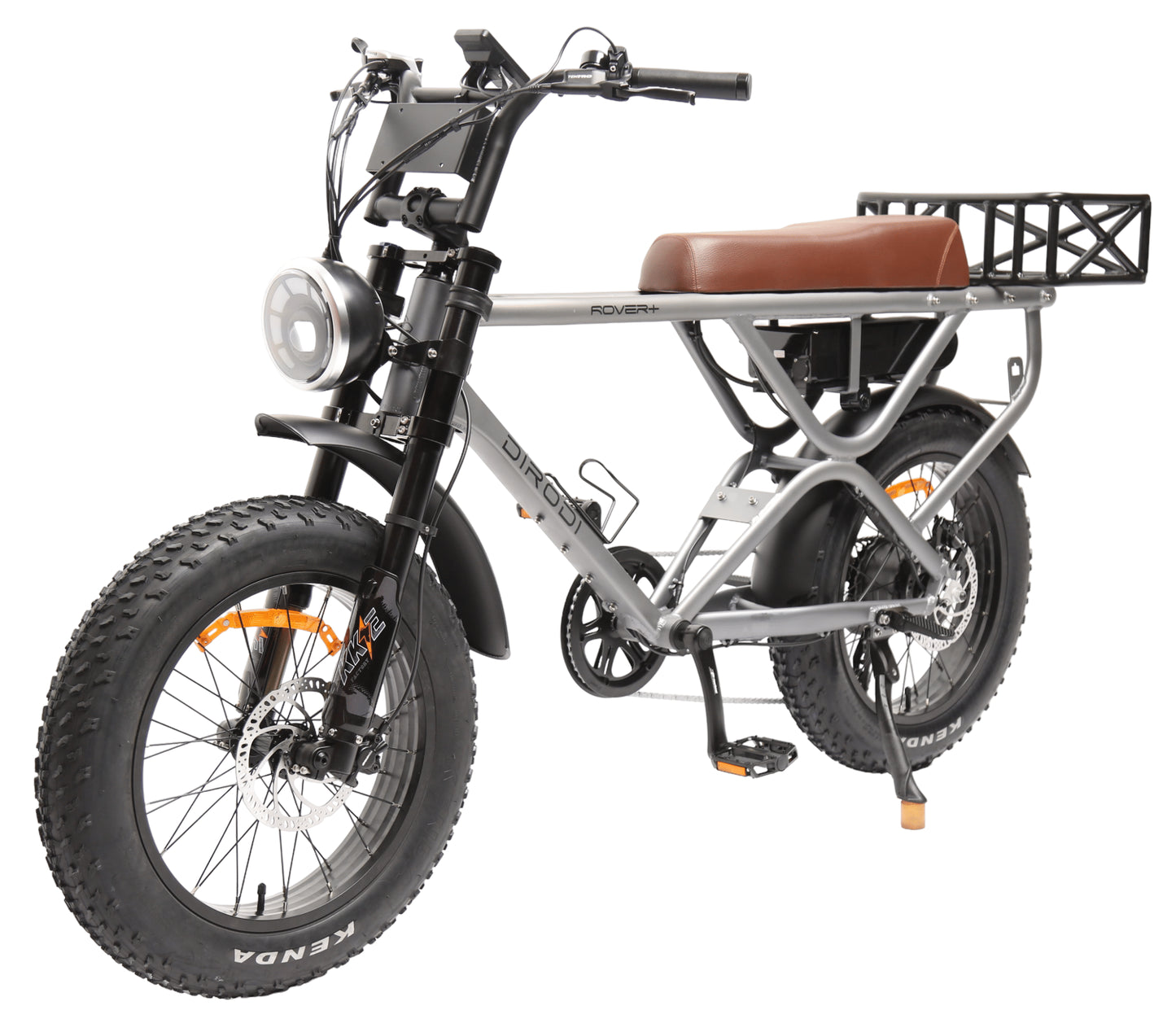 DiroDi Rover Plus Retro Fat Tyre Electric Bike ( 750 W- 48 V)-GEN 3