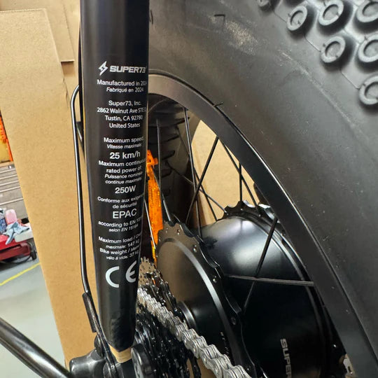 SUPER 73-Z MIAMI Special Edition Fat Tyre Ebike