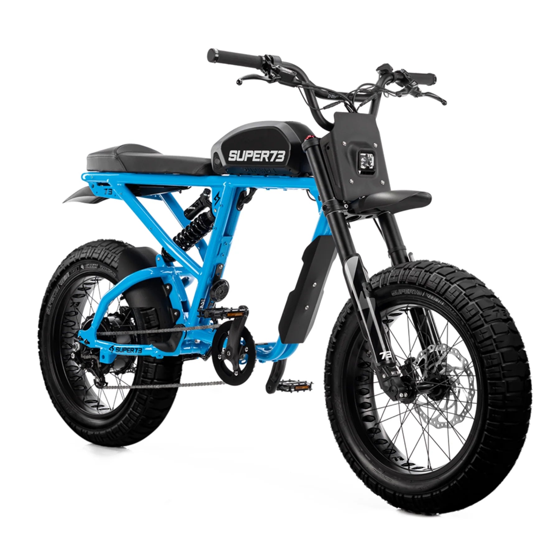 SUPER 73 RX E Fat Tyre E bike Blue Tang Momentum Moto Noosa