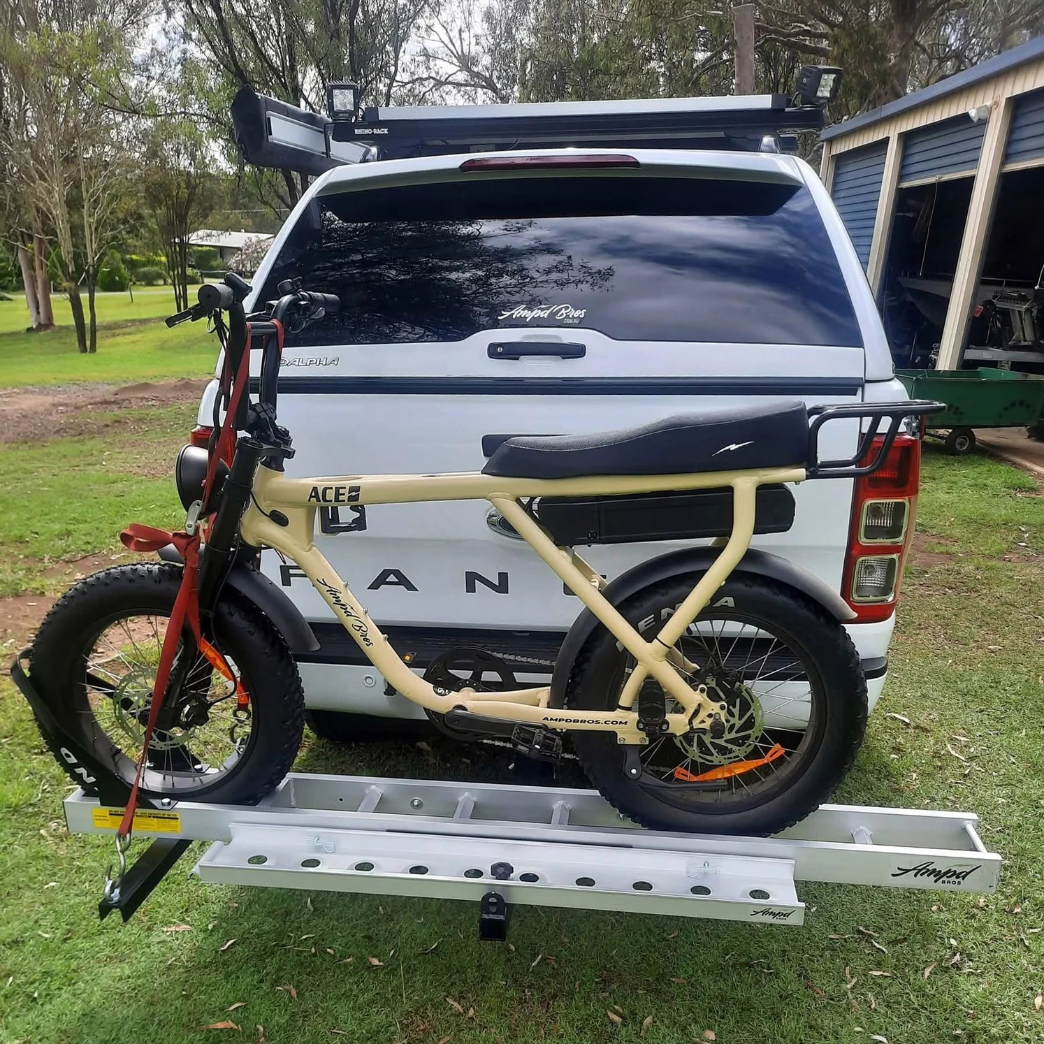 Heavy Duty Towbar EBike Carrier / Car Rack
