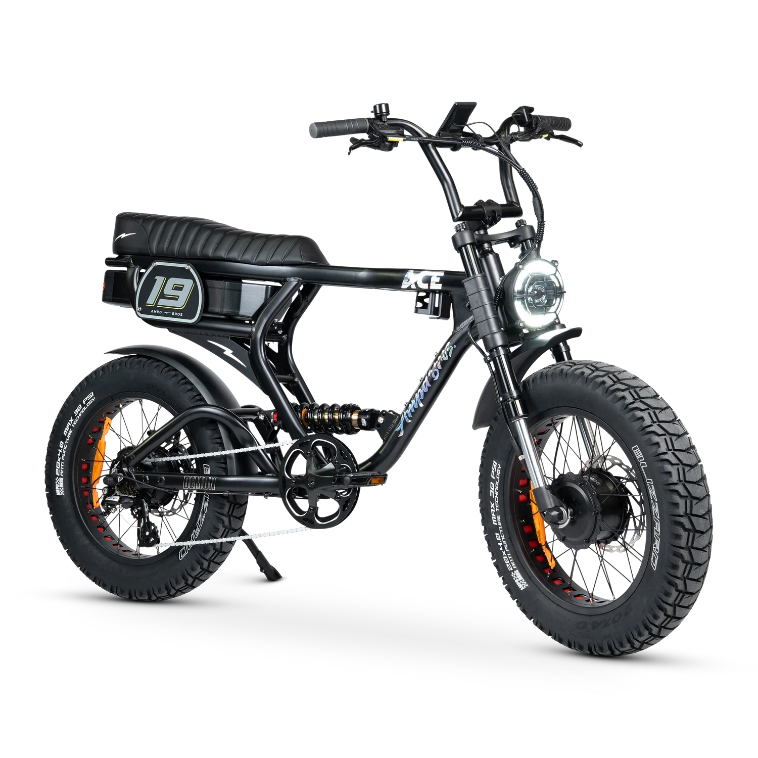 Ampd Ace-X Demon S5 Dual Electric Bike