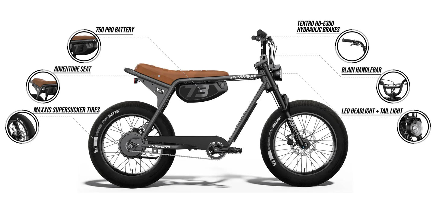 SUPER 73 ZX Special Edition - Fat Tyre EBike